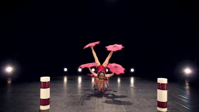 Foot juggling act