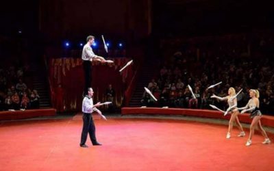 Group Acrobats-jugglers Silianovs