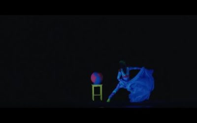 Music and illusion blacklight show